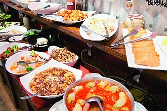 酔って食？高田馬場店のバイキング