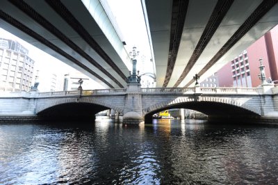 重要文化財・日本橋の全景