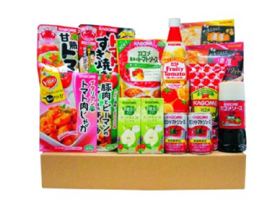 カゴメ商品の詰め合わせ