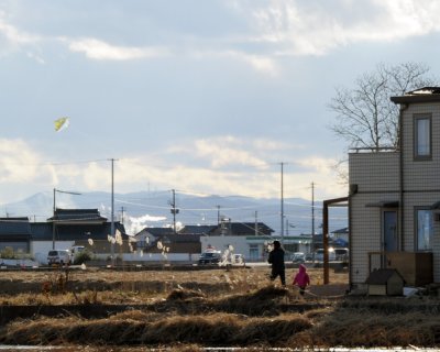 宮城県名取市（2012年1月2日撮影）