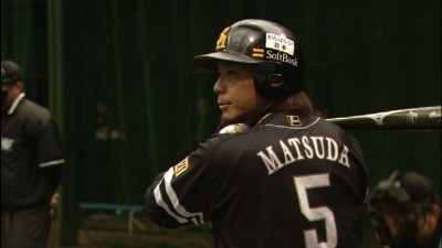 オープン戦から絶好調のSB・松田宣浩選手 (C)BS日テレ