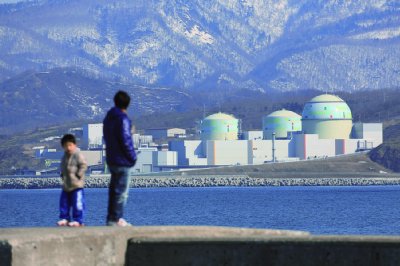 日本海に面した北海道唯一の原発・泊発電所