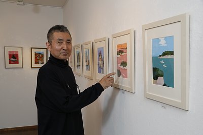 イラストレーター・井筒啓之氏が個展を開催