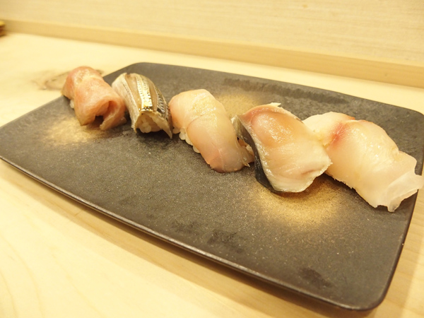 白身魚も熟成させれば濃厚な味わいに（鮨處やまだ）