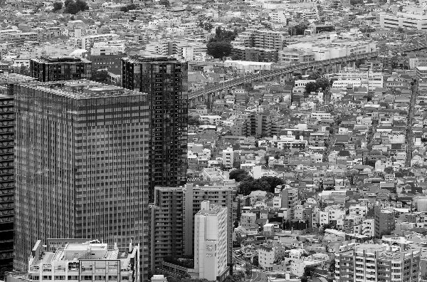 東京の容積率は高くない