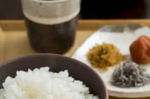 辰巳琢郎の「最後の晩餐」　ご飯と塩昆布や梅干し、ほうじ茶