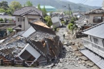 運転中に地震が発生したら、ロックせずキーは差したままに