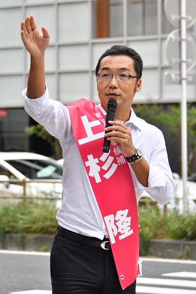 選挙戦のあり方に一石を投じた上杉隆氏