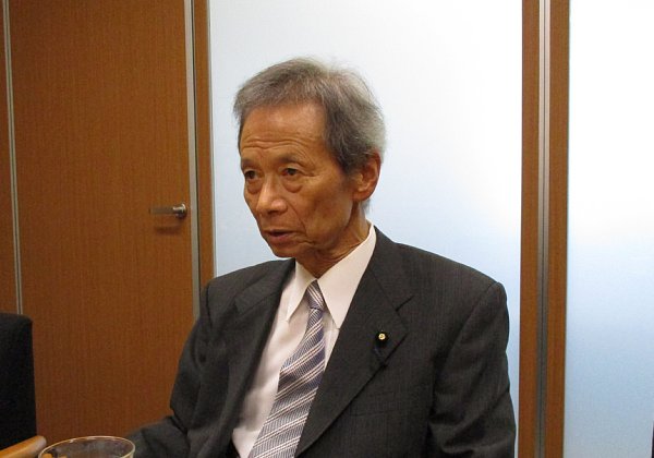 元民主党最高顧問の江田五月氏