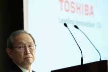 法的整理はなんとか避けたい東芝だが…（細川智社長）