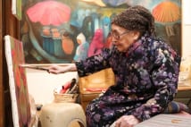 101歳の女性油絵画家　100歳を過ぎてなお「成長」を実感