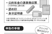 年金生活者の確定申告　最低限やっておくべき重要作業2つ