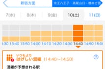 乗換検索アプリが進化　終電後ルート検索や混雑予報、通販も