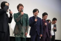 稲垣、草なぎ、香取の映画公開　舞台挨拶で太田光が暴走