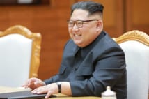 金正恩のもとに