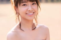 朝4時に起きたら見られる笑顔！　中川絵美里の初グラビア