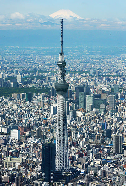 2012年に開業した東京スカイツリー