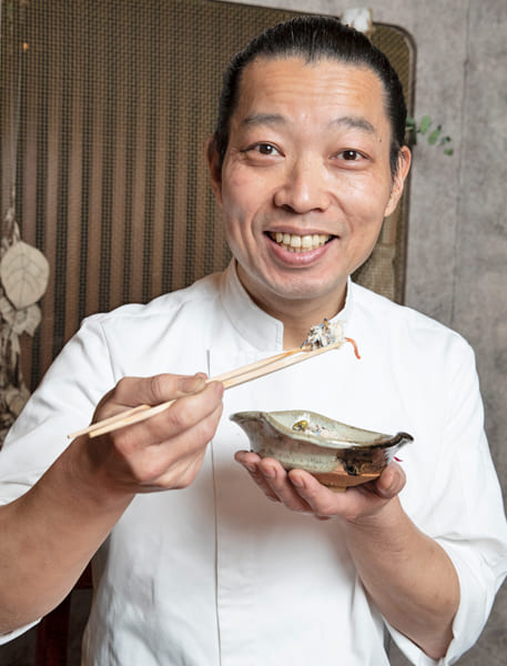 東家の店主・坂内晃さん（撮影／石井祐輔）