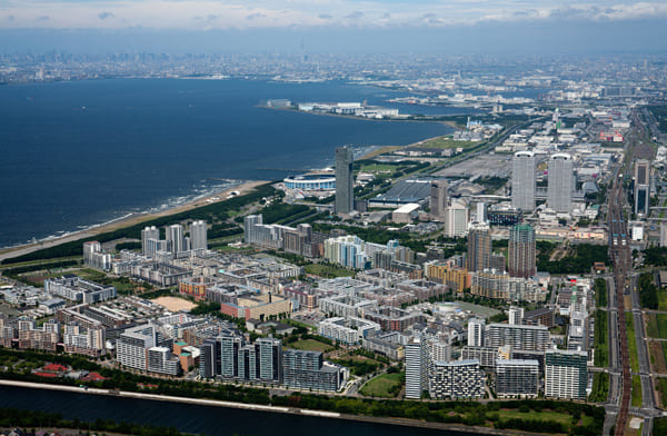 千葉市美浜区の「幕張ベイタウン」（写真／時事通信フォト）