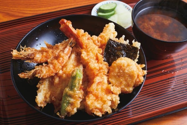 天房の「本日の天丼」1600円