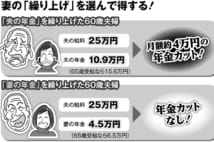 年金受給の分かれ道、「夫の繰り上げ」で大損か「妻だけ繰り上げ」で得するか