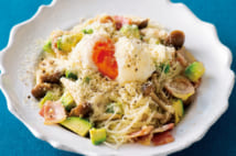 小林まさみさんの「そうめんカルボナーラ」レシピ