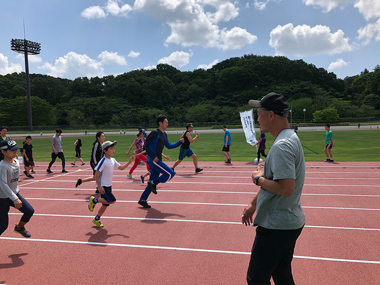 大人も参加できるかけっこ大会がある（写真提供／全国統一かけっこチャレンジ事務局）