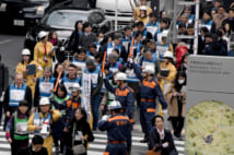 五輪開催中に大地震が来たら？（AFP＝時事）