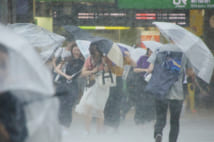 五輪開催時期は台風シーズン（時事通信フォト）