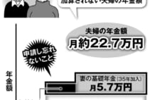 年下妻を持つ夫　年金受給額は4つのパターンでこんなに変わる