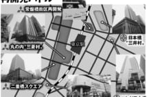 東京駅周辺再開発バトル　三井が「三菱村」を挟み撃ちする構図も