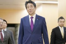 安倍首相は責任感を持って発言しているのだろうか（写真／共同通信社）