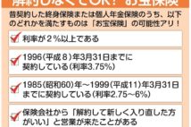 保険会社にとって加入され続けては困る「お宝保険」とは？