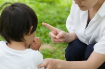 怒ることではなく、子供に教えることが大切