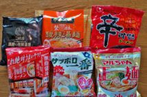 日本国内で発売された袋麺は246銘柄に及ぶ（2019年）