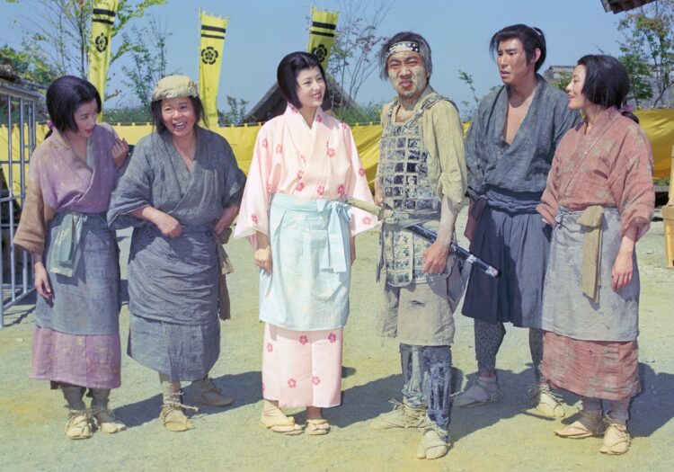 『秀吉』（1996年）で豊臣秀吉を演じた竹中直人（写真／共同通信社）