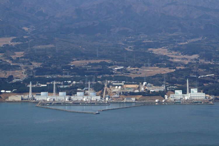 2011年3月12日の福島第一原発。まだ水素爆発が起こる前