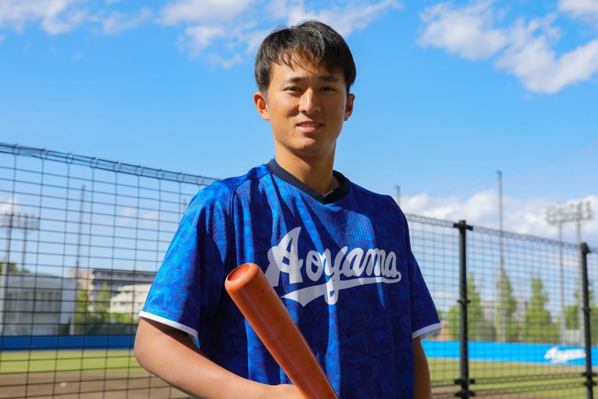 青学大野球部のスーパールーキー・佐々木泰が語る「僕がプロに行か