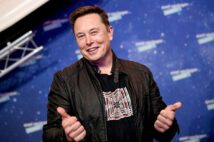 宇宙開発企業「スペースX」の創業者、イーロン・マスク氏（AFP＝時事通信フォト）