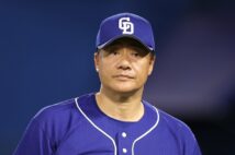 与田監督にも苦い過去が？（時事通信フォト）