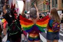 ハンガリーの反LGBTQ法への反発もあり、性的マイノリティの不満は各地で鬱積している（AFP=時事）