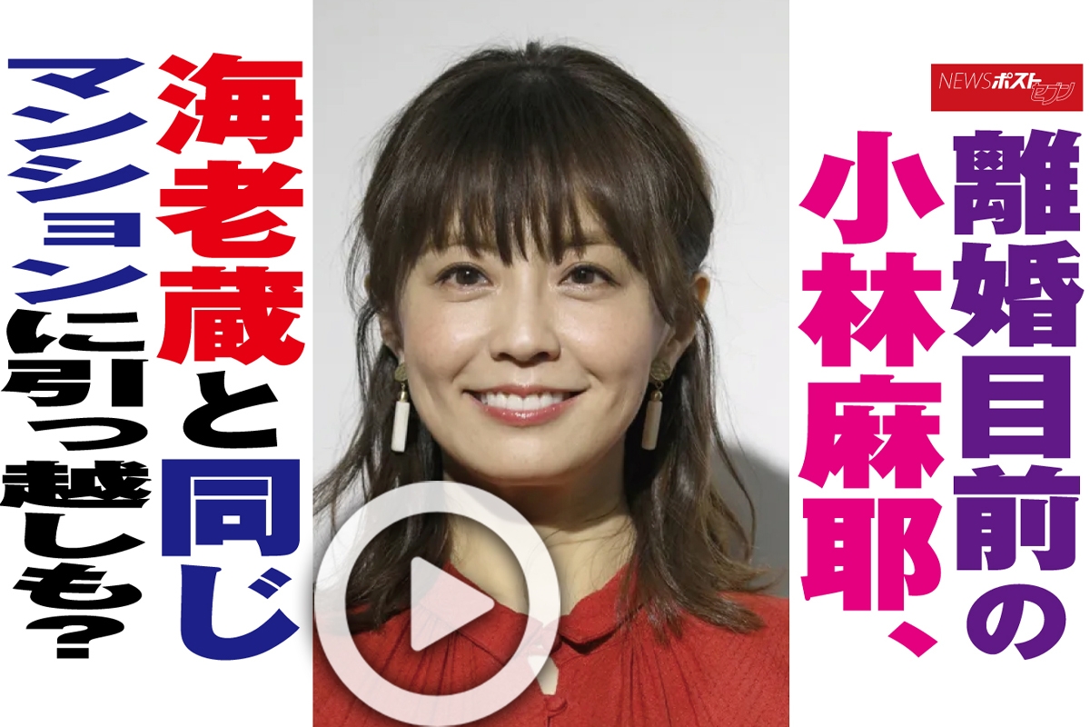 動画 離婚目前の小林麻耶 海老蔵と同じマンションに引っ越しも Newsポストセブン