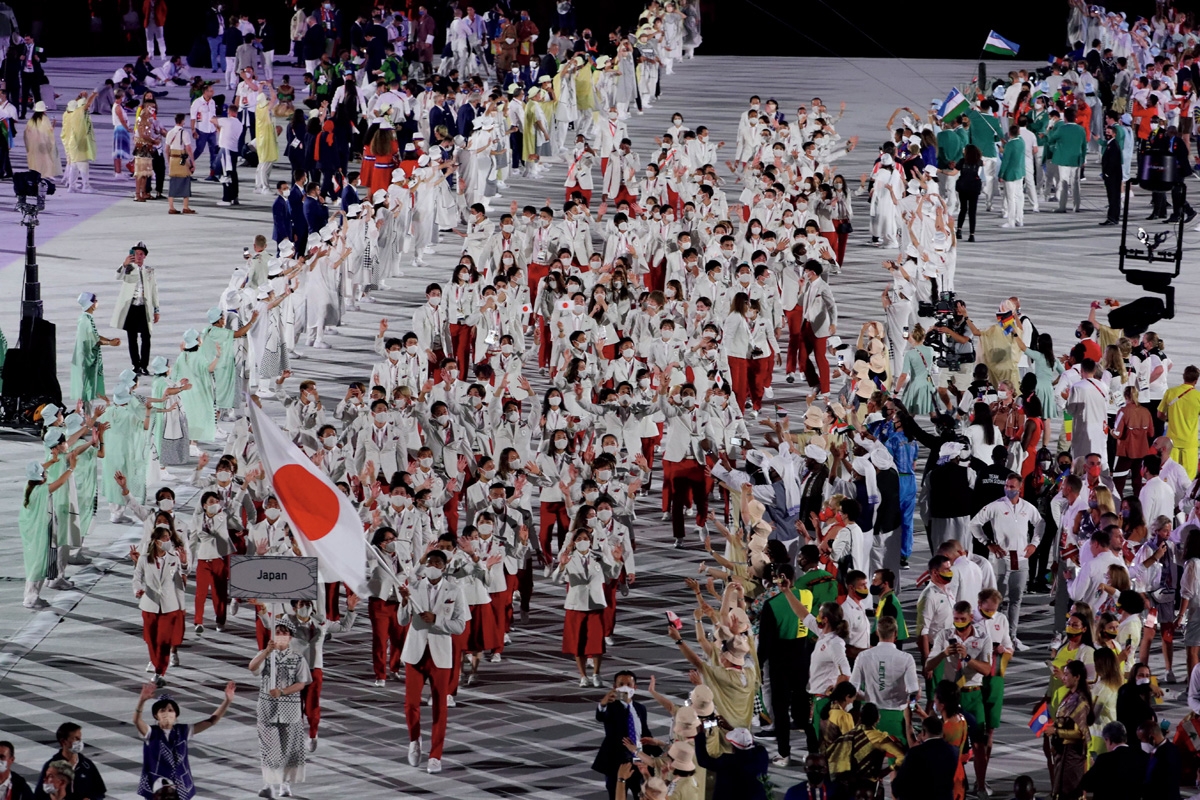 写真で振り返る東京五輪2020開会式 歓声なきパフォーマンスへの称賛も｜newsポストセブン