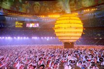 2008年の北京五輪開会式も力を入れていた（写真／共同通信社）