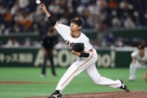 5月以来、二軍生活が続いている井納翔一（時事通信フォト）