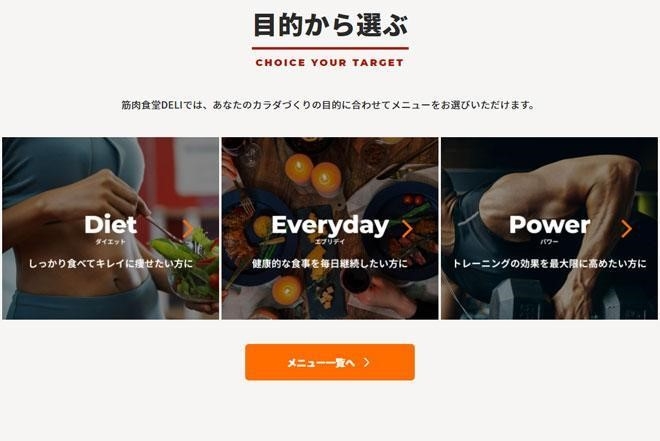 公式サイト（https://kinnikushokudo-ec.jp/）より