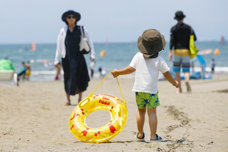 クラゲも多いが、美しい海