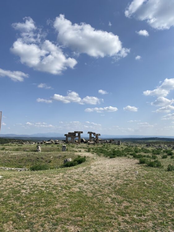 ブランダス古代都市は広大な遺跡。