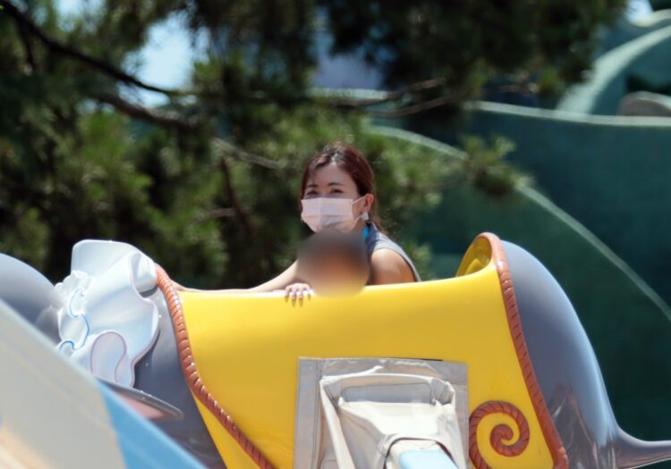福原愛の子連れディズニー姿を目撃（2022年）