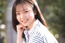 フジテレビ・佐久間みなみアナがグラビア撮影に初挑戦　「レンズの奥をどう見つめようか？」